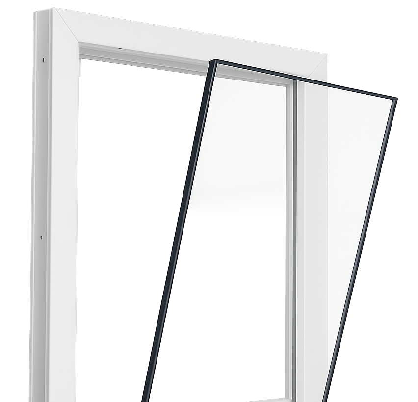 Výmena skiel vchodových dverí