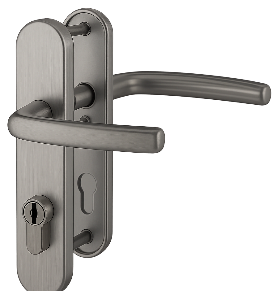 Premazanie kovania na vchodových dverách